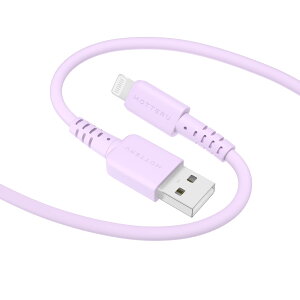 yzMOTTERU(be) USB-A to Lightning VRP[u MfiF [d f[^] Ȃ₩ł炩 ܂Ȃ fɋ iPhone/iPad Ή VRP[uoh t 2.0m y[A