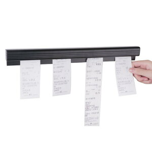 【送料無料】ideamall 伝票ホルダー レシートホルダー 伝票差し オーダークリッパー 50cm (ブラック)
