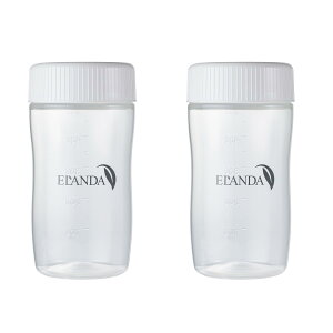 【送料無料】ELANDA(エランダ) シェイカー ボトル プロテイン シェーカー 500ml 白 ホワイト シンプル BPAフリー (2個セット)