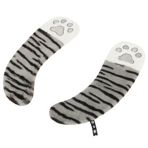 【送料無料】AllBright 便座 カバー 猫 便座 シート トイレ クッション 冷え 対策 (しましまグレー)