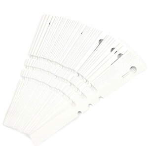 【送料無料】AllBright 園芸用ラベル ガーデニングラベル 植物タグ ラベル 植物 花 品種 ネームタグ ガーデニング 100枚セット (ホワイト)