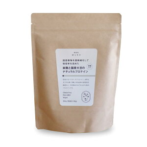 【送料無料】MURO 無添加 ソイ プロテイン ソイプロテイン (米麹と大豆のナチュラルプロテイン - 黒糖味 / 300g) 大豆プロテイン Soy Protein/国産 日本製 人工甘味料不使用 粉末 パウダー 白砂糖不