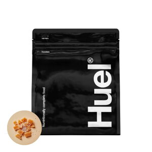 【送料無料】Huel(ヒュエル)ブラックエディション 1.5kg 17食 完全栄養食 エンドウ豆プロテイン使用 ソルティッドキャラメル味 たんぱく質40g タイパ食 ビタミン&ミネラル26種 人工甘味料ゼ