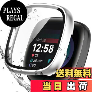 �y���������zBOOLINN For Fitbit sense2 �J�o�[/Fitbit versa4 �J�o�[ 3D���p�G�b�W �����^ PC+�K���X�f�� ��̌^ �t�@�[�E�F fitbit sense2 �P�[�X/fitbit versa4 �P�[�X �Ή� �����ߗ� �L�Y�h�~ �w��h�~ �ȒP��