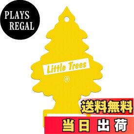 【送料無料】Little Trees 吊下げ式 芳香剤 エアーフレッシュナー バニラアロマ U1P-10105