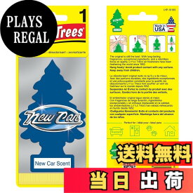 【送料無料】Little Trees 吊下げ式 芳香剤 エアーフレッシュナー ニューカー U1P-10189