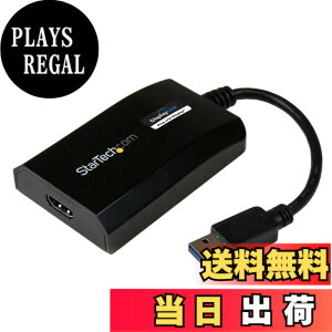 �y���������zStarTech.com USB 3.0 - HDMI�ϊ��A�_�v�^ Mac�Ή��}���`���j�^�[�E�r�f�I�J�[�h DisplayLink�F�� HD 1080p USB32HDPRO