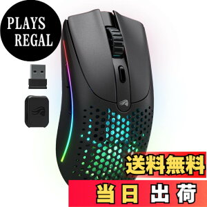 �y���������z�O�����A�X(Glorious) MODEL O 2 Wireless ���y��68g ��e�ʃo�b�e���[���� RGB 2.4G���C�����X�EBluetooth�ڑ��Ή� �Q�[�~���O�}�E�X �}�b�g�u���b�N GLO-MS-OWV2-MB MS667