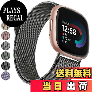 �y���������z�o���h �R���p�`�u�� Fitbit Versa 4/ Versa 3/Sense/Sense 2 �o���h �����o���h �����x���g, �X�e�����X �����x���g �������� �j�����p �}�O�l�b�g ���ߋ� ���b�V�� �ʋC (�_�[�N�O���[, S