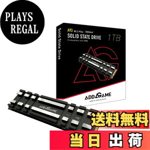 �y���������zaddlink ��p�� Addgame A93 1TB�y�V�^PS5 / PS5����m�F�ς݁zM.2 2280 PCIe 4.0 NVMe SSD �q�[�g�V���N ��̌^- TLC DRAM���X Gen4X4 SSD �Ǎ����x 7200 MB/�b ���[�J�[5�N