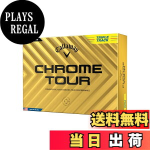 �y���������z�L�����E�F�C(Callaway) �S���t�{�[�� CHROME TOUR YLW 24 TRIPLE TRACK 1�_�[�X(12����) 4�s�[�X�\�� �g���v���E�g���b�N �C�G���[