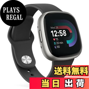 �y���������z�o���h for Fitbit Versa4 �x���g Versa3 �o���h �t�B�b�g�r�b�gSense/Sense 2 �x���g, �V���R�������o���h �����x���g �_�炩�� �V���R���o���h ���߉\ (�u���b�N,Small)