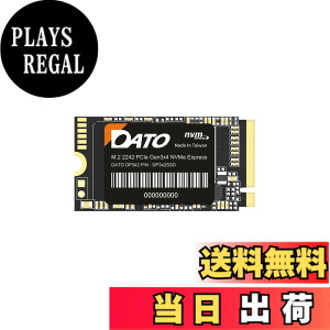 �y���������zDATO�_�g ���� SSD 512GB M.2 2242 PCIe Gen3 x 4 NVMe, �����\���b�h�X�e�[�g�h���C�u, �ő�2500 1700 MBs, �m�[�g�p�\�R�� �^�u���b�g - DP342
