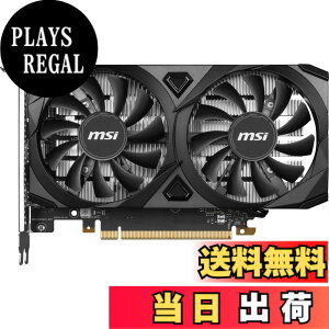 �y���������zMSI GeForce RTX 3050 VENTUS 2X 6G OC PCIe4.0 �⏕�d���s�v �f���A���t�@������ �O���t�B�b�N�X�{�[�h VD8789
