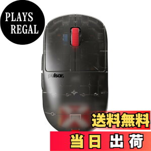 �y���������zPulsar Gaming Gears X2H Mini Clear Black ���C�����X �Q�[�~���O�}�E�X ���y�� 52�O���� ���E�Ώ� 2.4Ghz 1ms 26000 DPI Optical Sensor PAW3395 �������K�i