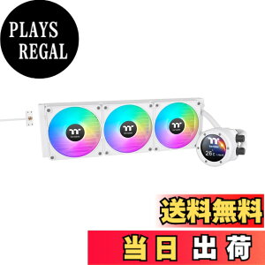 �y���������zThermaltake TH420 V2 Ultra EX ARGB Sync Snow Edition �I�[���C������ 420mm ����CPU�N�[���[ CL-W428-PL14SW-A FN2395