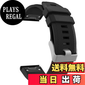 �y���������z[MoKo] Fenix 8 47MM Fenix 7 �o���h Fenix7/6/5/instinct/approach s62/forerunner935/945 �ւ��x���g �_�炩�� �V���R���� �X�e�����X�o�b�N�� �ʋC�� �X�|�[�c�o���h �����ȒP Black
