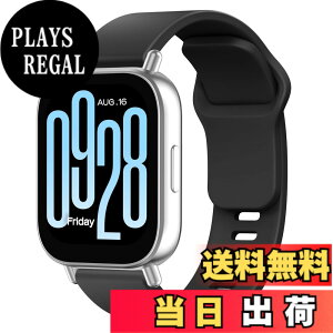 �y���������z[Amzpas] for Xiaomi Redmi Watch 5 Lite/Redmi 5 Active/Xiaomi Watch S4/S3 �����o���h �����x���g �_�炩�� �V���R���o���h ���߉\ �u���b�N