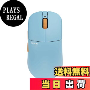�y���������zSantali ���C�����X�Q�[�~���O�}�E�X �y�� Aagaz S1-O Mirage Edition FPS 8K 49g PAW3395 Nordic nrf52840 ���{���K�㗝�X�i