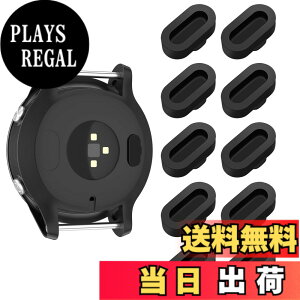 �y���������zfor Garmin �X�}�[�g�E�H�b�`�h�o�v���O �ی� �L���b�v for Forerunner 965/265/255 fenix 7/7X 7S/6/6S vivoactive 6/5/4 Approach S70 S62 �ȂǂɑΉ� �y10���z (�u���b�N)