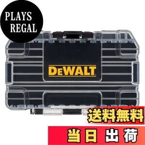 �y���������zDEWALT ToughCase+ 1-Compartment Plastic Small Parts Organizer (DWASTCASEBLK)