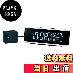 �y���������z�Z�C�R�[�N���b�N(Seiko Clock) �u�����v �ڊo�܂����v �d�g �f�W�^�� �𗬎� �J���[�t�� �V���[�YC3 �� �{�̃T�C�Y:6.3x17.4x4.6cm DL307W