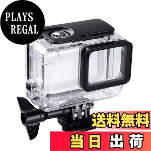 �y���������zF1TP For GoPro Hero 7 Black/Hero 6/Hero 5�p�̖h���h�o�ی�P�[�X[�B�e�t�H�O���h�~�ی�AHD�K���X�����Y]�h���n�E�W���O�P�[�X|���[45m�����B�e�p.