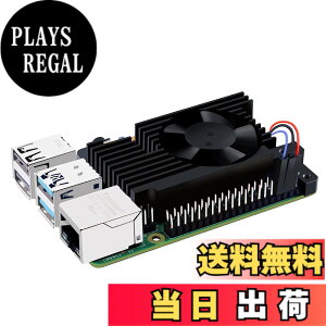 �y���������zGeeekPi Raspberry Pi 4 Armor Lite�q�[�g�V���N�APWM�t�@���t���ARaspberry Pi4���f��B�p��RaspberryPi�A���~�j�E���q�[�g�V���N��p�L�b�g