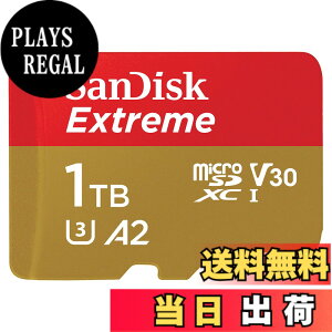 �y���������zSanDisk MicroSDXC UHS-I Card 1TB Extreme Ultra High Speed Type (Read Up to 190MB/s / Write Up to 130MB/s) SanDisk Extreme SDSQXAV-1T00-GN6MN