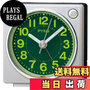 �y���������z�Z�C�R�[�N���b�N(Seiko Clock) �ڊo�܂����v �u�����v �A�i���O �W������������ ��F���^���b�N 65x64x38mm PYXIS �s�N�V�X NR450S