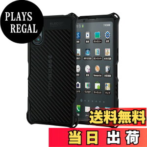 �y���������z�G���R�� Xperia 5 V SO-53D SOG12 �P�[�X �ϏՌ� ZEROSHOCK �l�p�_���p�[ �n�j�J���\�� �O���b�v�e�N�X�`���[ �X�g���b�v�z�[���t�� �u���b�N PMWX233ZEROGBK