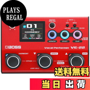 �y���������zBOSS �{�X VE-22 Vocal Performer �{�[�J���G�t�F�N�^�[