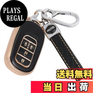 �y���������z[YANMW] N-BOX �J�X�^�� JF5 JF6 �L�[�P�[�X �K���z���_ �V�^�X�e�b�v���S�� �L�[�J�o�[ NBOX JF5 JF6 �V�r�b�N ZR-V ���F�[�� �����X���C�h�h�A (�S�[���f���u���b�N)