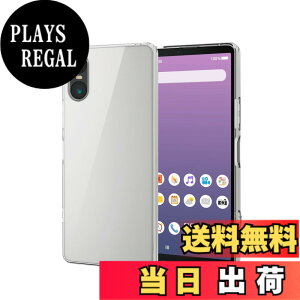 �y���������z�G���R�� Xperia 10 VI (SO-52E) �P�[�X �J�o�[ ���� �ϏՌ� �Ռ��z�� �n�C�u���b�h TPU �X�g���b�v�z�[���t�� �w�ʍd�x 5H �������ɂ��� �L�Y �G�A�[�N�b�V���� �J�����ی� �N���A PM-
