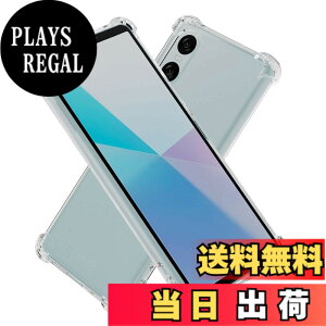 �y���������zHy+ Xperia10 VI �ϏՌ� �P�[�X SO-52E SOG14 A402SO XQ-ES44 �J�o�[ �X�g���b�v�z�[�� �ČRMIL�K�i �N���A �Ռ��z���|�P�b�g���� TPU �P�[�X