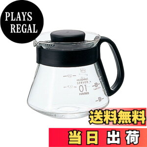 �y���������zHARIO (�n���I) V60 �����W�T�[�o�[ 360ml 1~3�t�p �u���b�N �R�[�q�[�T�[�o�[�ϔM�K���X ���{�� XVD-36B