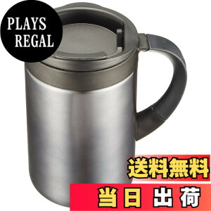 �y���������z�L���v�e���X�^�b�O �}�O�J�b�v ���� �y�W�t/�ۉ��E�ۗ�z �_�u���X�e�����X �V�[�G�X�v�� 280ml �u���b�N M-5370