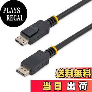 �y���������zStarTech.com DisplayPort �P�[�u��/2m/�f�B�X�v���C�|�[�g1.2 /VESA�K�i�F�胂�j�^�[�P�[�u��/4K60Hz/���b�`�t��DP�R�l�N�^ �I�X - �I�X DISPL2M