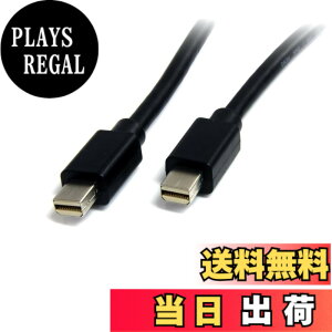 �y���������zStarTech.com Mini DisplayPort �P�[�u�� /1m/�~�j�f�B�X�v���C�|�[�g1.2/mDP - mDP ���j�^�[�P�[�u��/4K60Hz/Thunderbolt 2�|�[�g�݊�/mDP�I�X - mDP�I�X MDISP1M