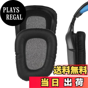 �y���������zGeekria �C���[�p�b�h�݊��� �p�b�h ���W�N�[�� Logitech G930, G430, G432, G332, G35, F450 �w�b�h�z���ɑΉ� �C���p�b�h/�C���[�N�b�V����/�C���[�J�b�v (�v���e�C�����U�[/�u���b�N)