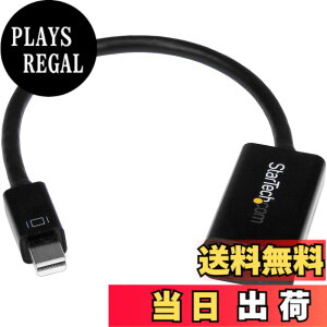�y���������zStarTech.com Mini DisplayPort 1.2 - HDMI �A�N�e�B�u�ϊ��A�_�v�^ UltraBook�Ή� mDP �I�X - HDMI ���X 4K/30Hz MDP2HD4KS