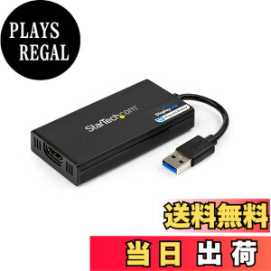 �y���������zStarTech.com USB 3.0�Ή�HDMI�f�B�X�v���C�A�_�v�^/4K30Hz�Ή�/USB Type-A�ڑ�/DisplayLink�F��/Mac & Windows �Ή� USB32HD4K