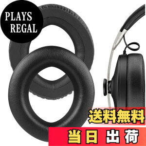 �y���������zGeekria �C���[�p�b�h QuickFit �݊��� �p�b�h �[���n�C�U�[ Sennheiser MM550-X, PX360, PX360-BT, Mm450-X �w�b�h�z���ɑΉ� �p�b�h �C���[/�C���[�J�b�v (�v���e�C�����U�[/�u���b�N)