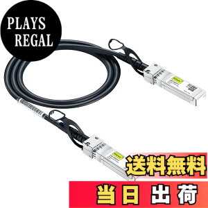 �y���������z10Gtek 10G SFP+ �P�[�u��, SFP+ DAC Twinax�P�[�u��, Cisco SFP-H10GB-CU1M�A Meraki�AUbiquiti UniFi�AMikrotik�AIntel�AFortinet�A Netgear�AD-Link�ASupermicro�ATP-Link�Ȃǌ݊�, 1m
