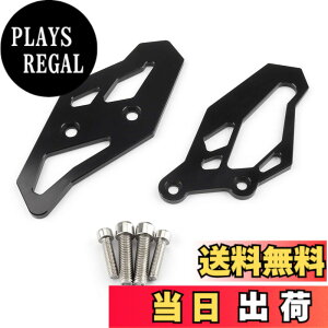 �y���������zBruce & Shark(�u���[�X�E�T��) �t�b�g���X�g �o�b�N�X�e�b�v �A�_�v�^ �v���[�g Yamaha���}�n YZF R3 R25 MT-03 �p �u���b�N �o�C�N�E�I�[�g�o�C�p