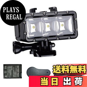 �y���������zSuptig LED�r�f�I���C�g Xshot �����@�\�t�� 45m�h�� GoPro�J�����p