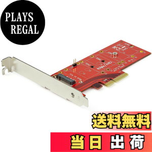 �y���������zStarTech.com PCI Express�J�[�h�^x4�^PCIe 3.0 - M.2 PCIe NVMe SSD�^M-Key�^AHCI�ANGFF�^�W��&���[�v���t�@�C���u���P�b�g�^PCIe ���� �ϊ� �C���^�[�t�F�[�X �A�_�v�^�[ �{�[�h PEX4M2E1 [���s�A���i