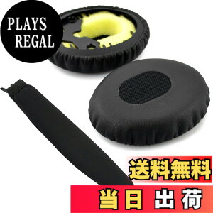�y���������zGeekria �C���[�p�b�h + �w�b�h�o���h �{�[�Y Bose QC3 ON EAR, QuietComfort 3 ���Ή������p �C���[�N�b�V���� (�u���b�N) �Z�b�g
