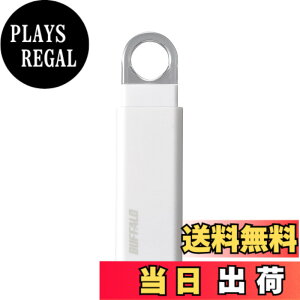�y���������z�o�b�t�@���[ BUFFALO �m�b�N�X���C�h USB3.1(Gen1) USB�������[ 32GB �z���C�g RUF3-KS32GA-WH