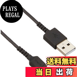 �y���������z�o�b�t�@���[ BUFFALO USBmicroB�P�[�u�� �X���� 3.0m �u���b�N BSMPCMB130BK